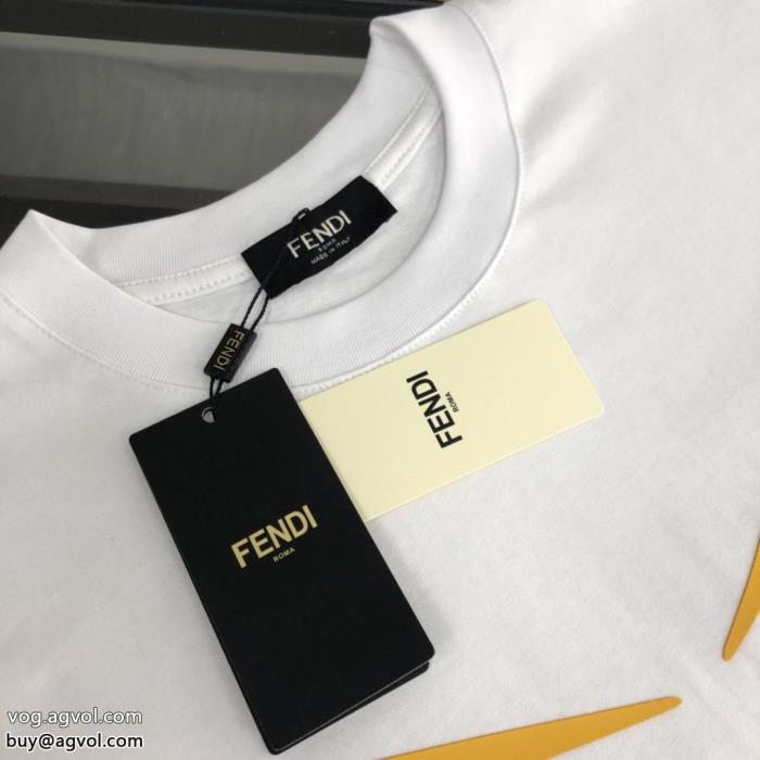 着回し力抜群大人気新作日本未入荷FENDI偽物 ブランド半袖Tシャツ_0_3