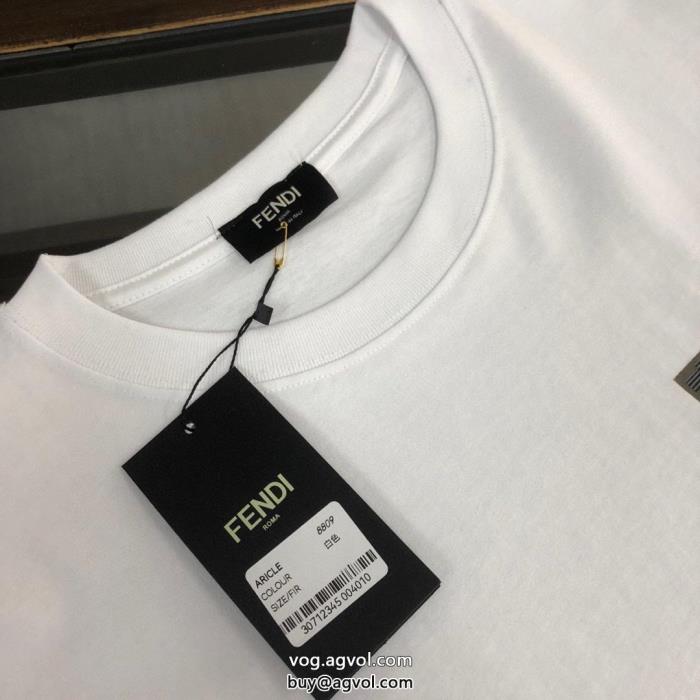 VIPセール最新☆大人気☆話題沸騰半袖TシャツFENDIコピー 品 販売_0_2