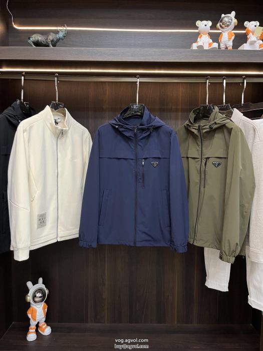 ブランド コピー 販売 コートPRADAきちんと感が強い今年も人気_0_2