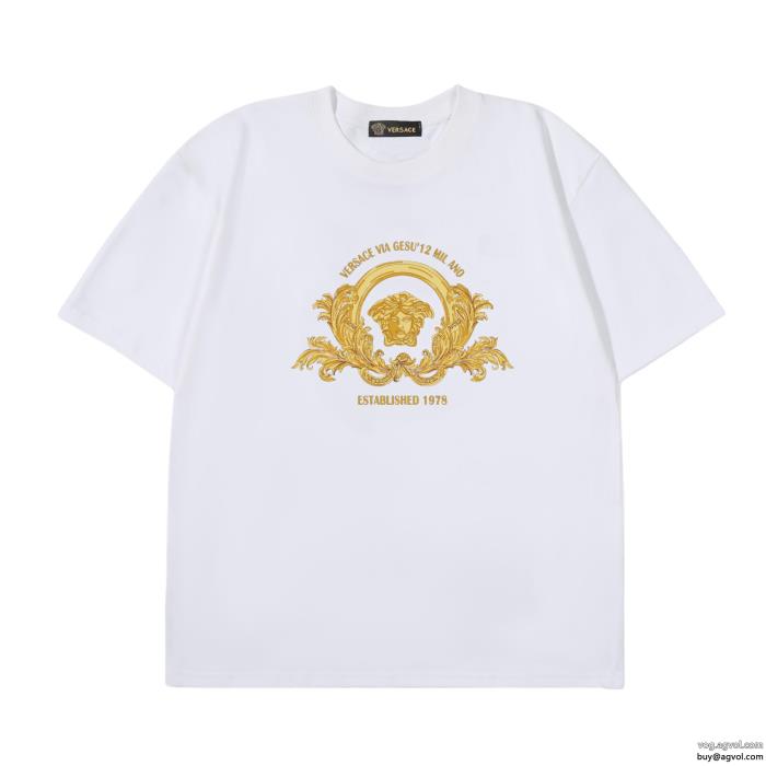 VERSACE偽 ブランド半袖Tシャツ好印象な上品スタイル魅力的なポイント_0_4