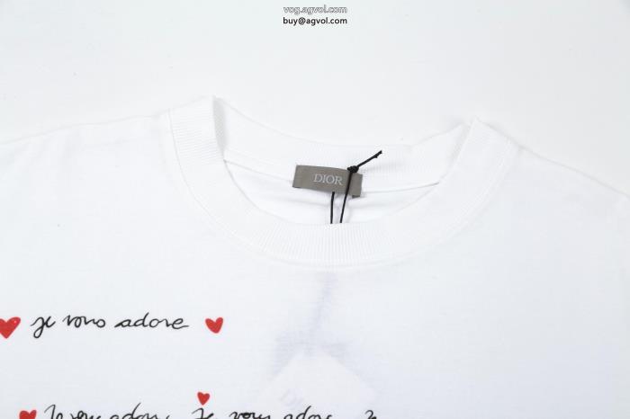 ギフト最適お洒落さんの愛用率が高い半袖TシャツDIORブランド フェイク_0_2
