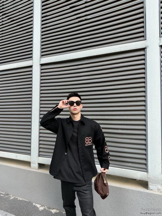 ブランド コピー s 級長袖シャツ完売前に限定版プリントbalenciaga_0_4