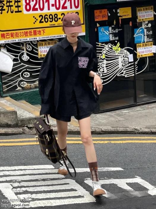 必需品抜け感スゴイLOEWE長袖シャツ激安 通販 ブランド_0_3