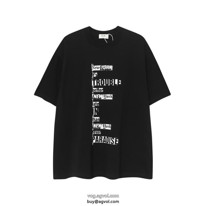 セリーヌ知的優秀アイテム機能性が素晴らしいコピー 商品 通販半袖Tシャツ_0_1