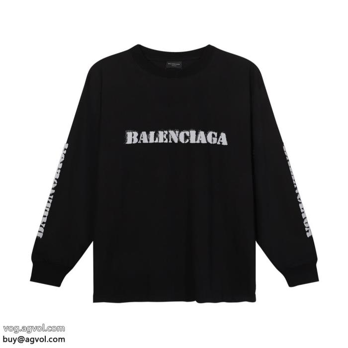 最新商品即完売必至旬デザイン長袖Tシャツブランド 品 スーパー コピーbalenciaga_0_5
