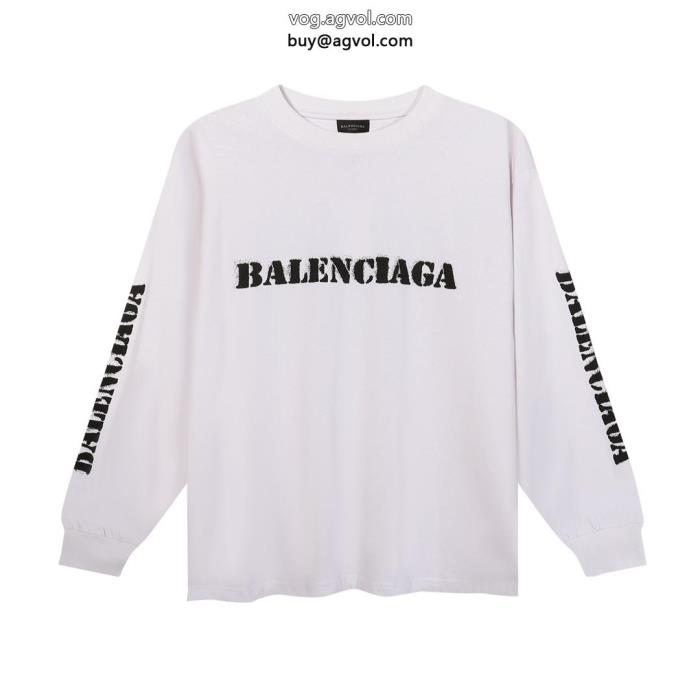 最新商品即完売必至旬デザイン長袖Tシャツブランド 品 スーパー コピーbalenciaga_0_6