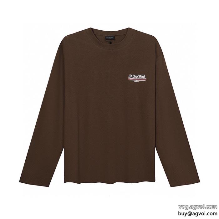 長袖Tシャツ通販 ブランド高級感も漂いどんなシーンにもbalenciaga_0_4