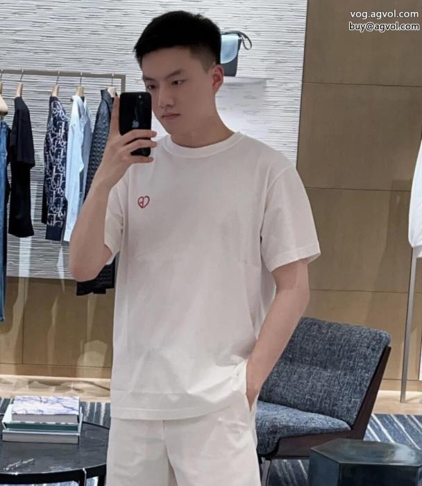 半袖Tシャツブランド コピー 販売23SS 異素材絶大な人気を誇るディオール_0_3