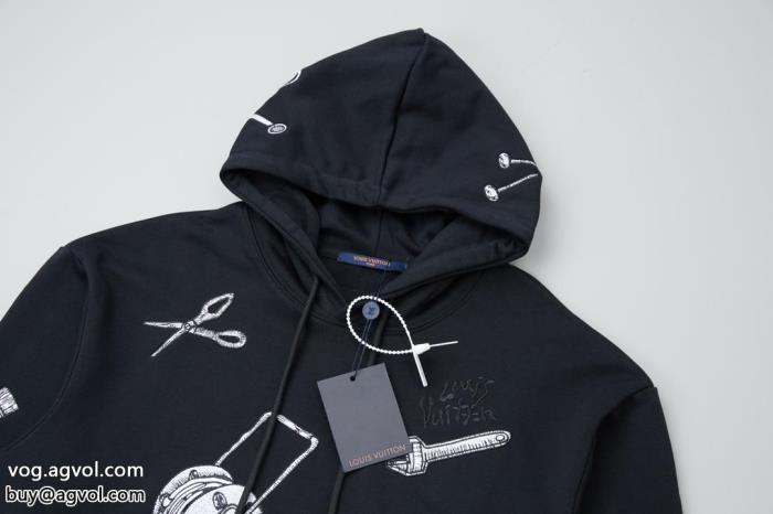 偽 ブランド 購入LOUIS VUITTONパーカー素敵デザイン未入荷ブランド清潔感溢れる_0_4
