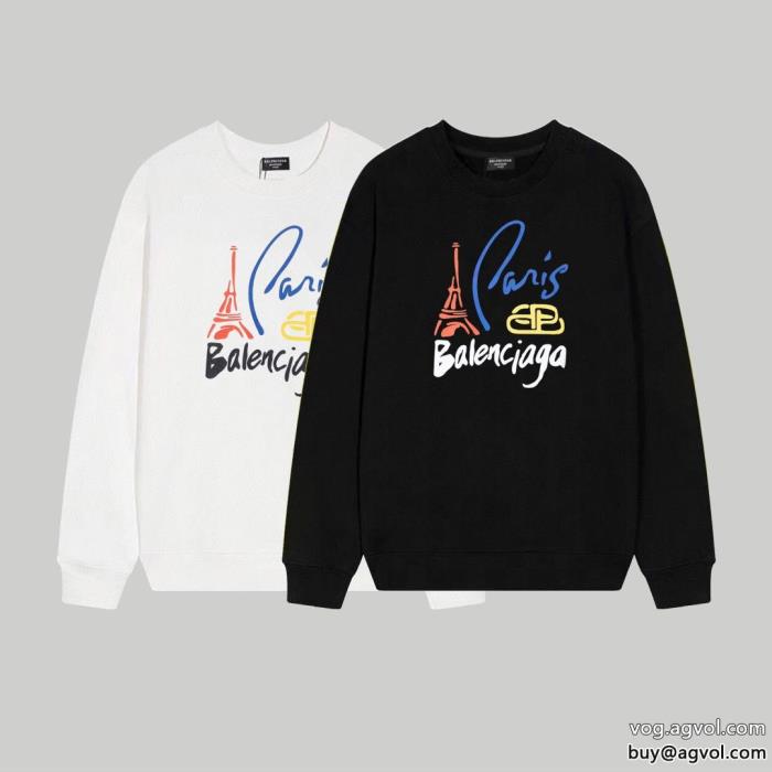 ブランド コピーbalenciaga通気性のいい新作2024らしさをプラスパーカー_0_1