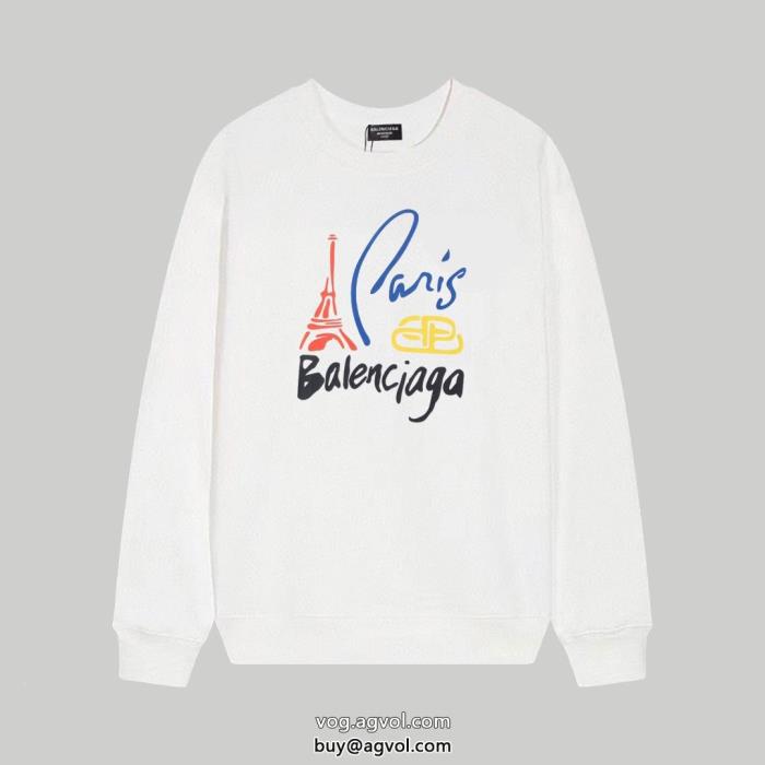 ブランド コピーbalenciaga通気性のいい新作2024らしさをプラスパーカー_0_3