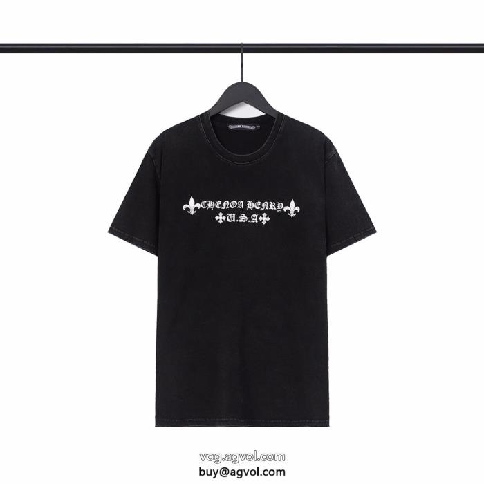 偽物 ブランド ショップCHROME HEARTS重宝するオススメのお品半袖Tシャツ_0_3