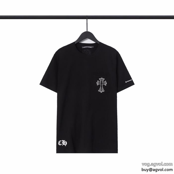 ブランド 偽物 通販今季大人気のデザイン再入荷が嬉しい半袖TシャツCHROME HEARTS_0_2