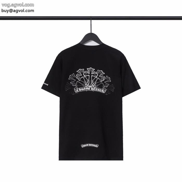 ブランド 偽物 通販今季大人気のデザイン再入荷が嬉しい半袖TシャツCHROME HEARTS_0_3