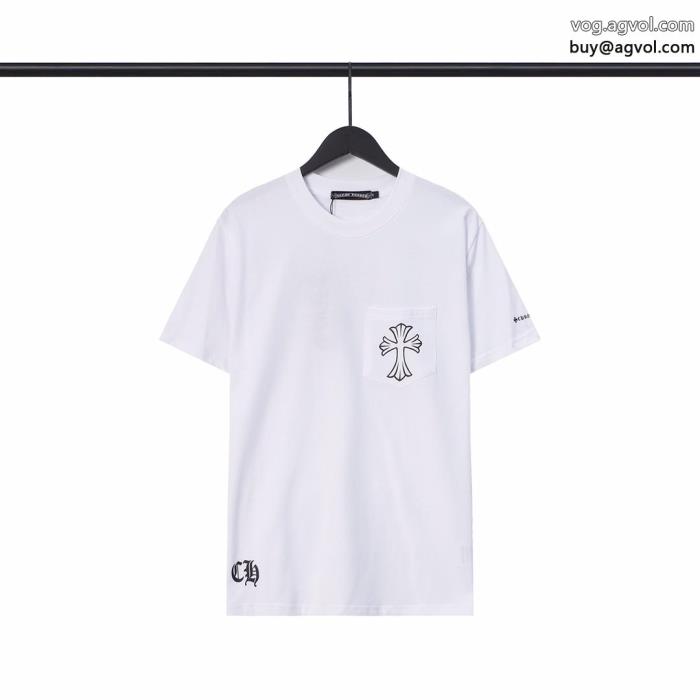 ブランド 偽物 通販今季大人気のデザイン再入荷が嬉しい半袖TシャツCHROME HEARTS_0_4