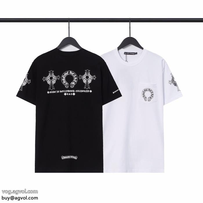 半袖TシャツCHROME HEARTS偽 ブランド 販売定番人気エレガント系スタイル_0_0