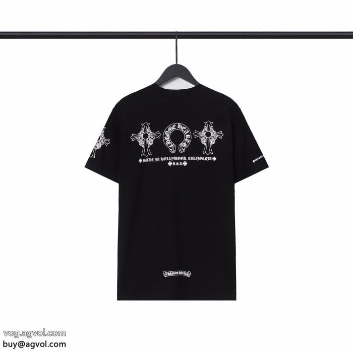 半袖TシャツCHROME HEARTS偽 ブランド 販売定番人気エレガント系スタイル_0_2