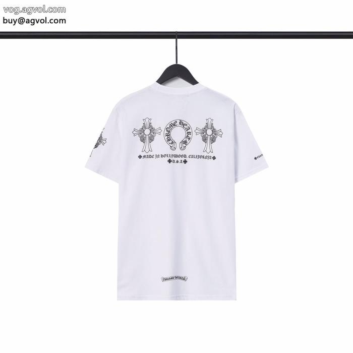半袖TシャツCHROME HEARTS偽 ブランド 販売定番人気エレガント系スタイル_0_3