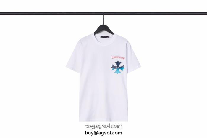 半袖Tシャツクロムハーツ知的な雰囲気夏着物個性的なデザイン激安 通販 専門_0_2