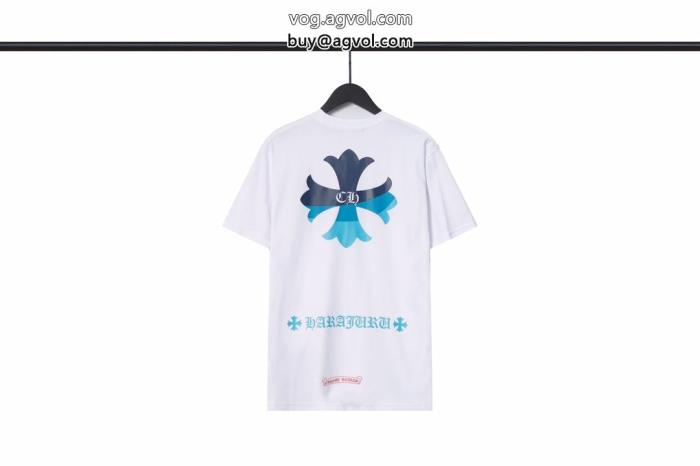 半袖Tシャツクロムハーツ知的な雰囲気夏着物個性的なデザイン激安 通販 専門_0_3