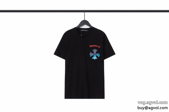 半袖Tシャツクロムハーツ知的な雰囲気夏着物個性的なデザイン激安 通販 専門_0_5