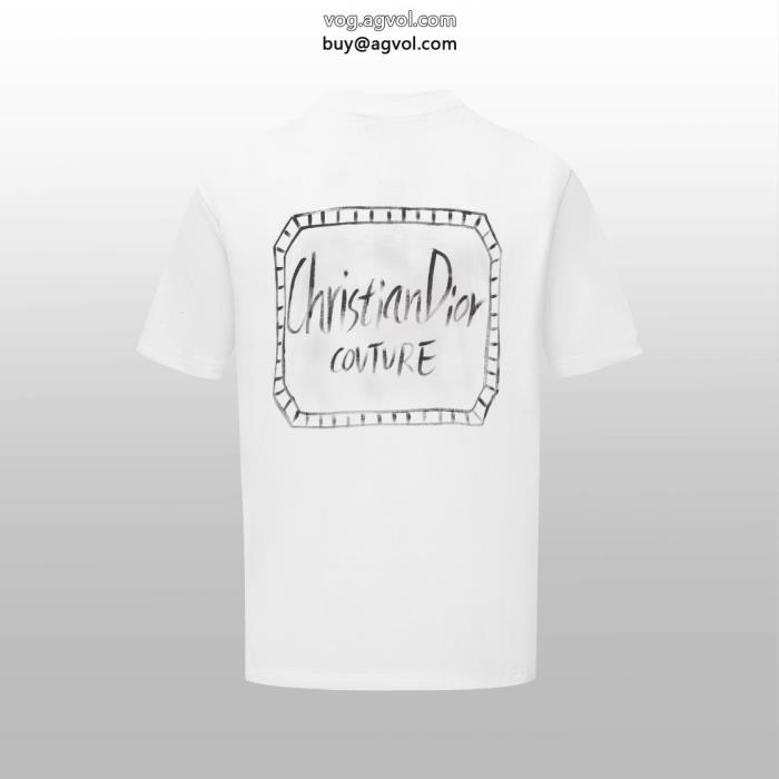 偽物 ブランド 販売完売間近今季話題の一級品DIOR半袖Tシャツ_0_1