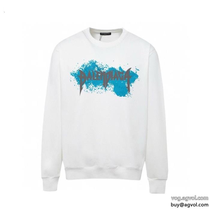 ブランド スーパー コピー 優良ロゴが美しい完売続出パーカーbalenciaga_0_2