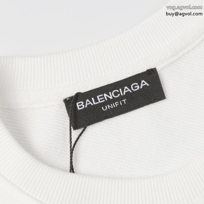 ブランド スーパー コピー 優良ロゴが美しい完売続出パーカーbalenciaga_0_3