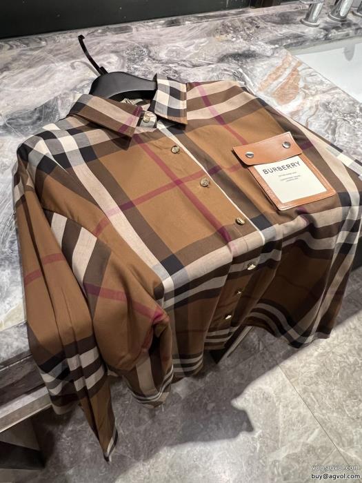 長袖シャツBURBERRY通気性と吸汗性に優れ新着入荷激安 ブランド_0_1
