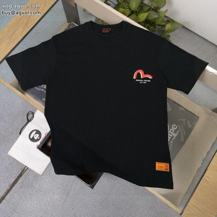 EVISU半袖Tシャツネクストヒット必至ブランド完売目前ブランド 偽物_0_0