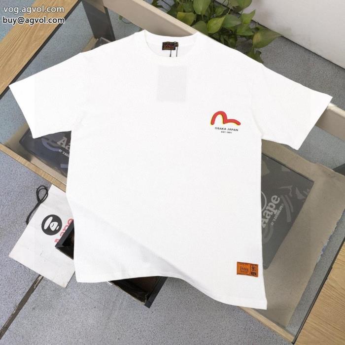 EVISU半袖Tシャツネクストヒット必至ブランド完売目前ブランド 偽物_0_3