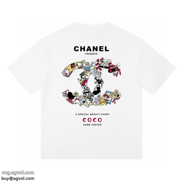 最新の2024アイテム着心地のいい半袖TシャツCH偽 ブランド 通販_0_0