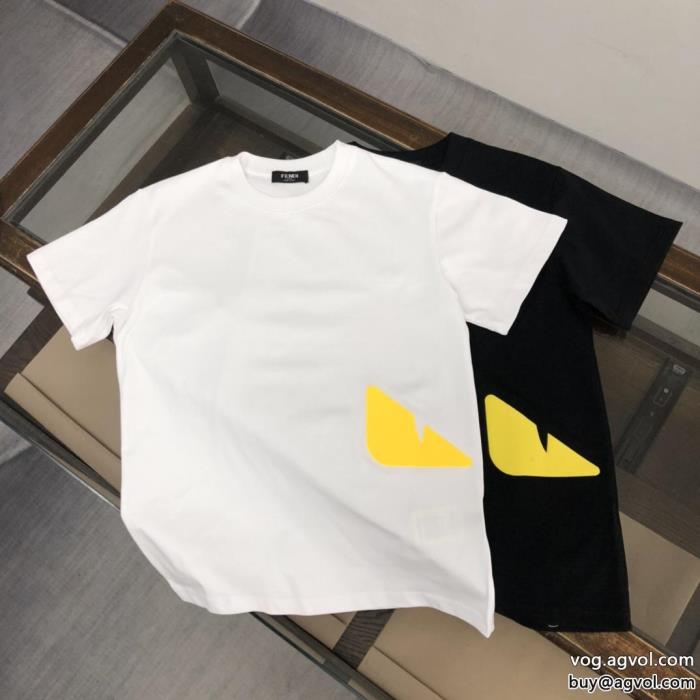 スーパー コピー ブランド 通販完売必須驚き価格FENDI半袖Tシャツ_0_2