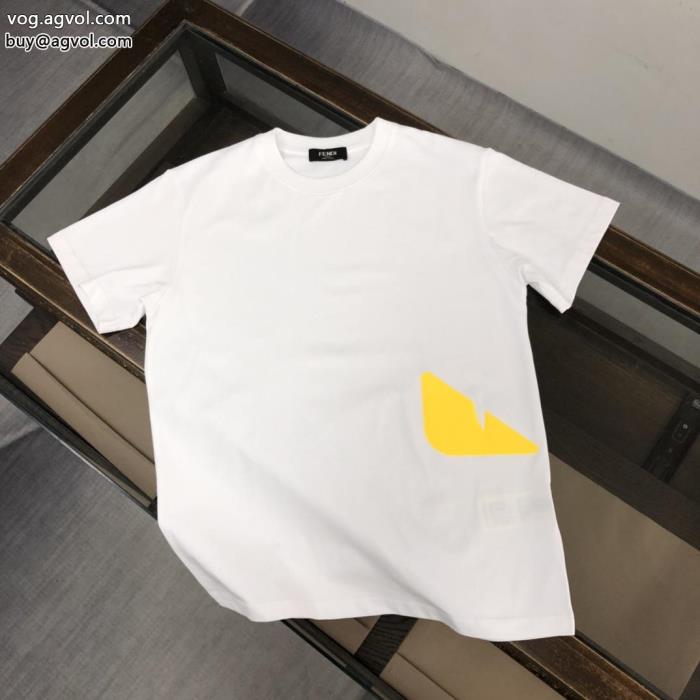 スーパー コピー ブランド 通販完売必須驚き価格FENDI半袖Tシャツ_0_4