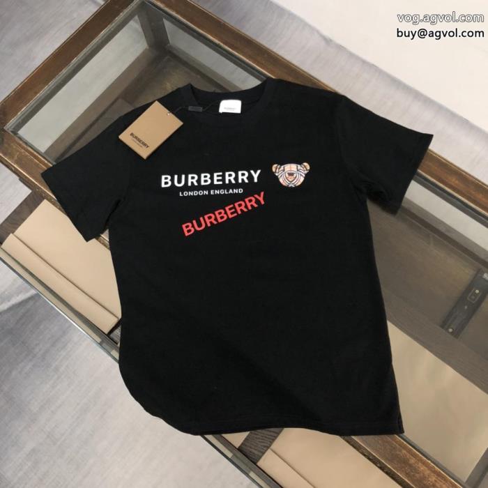 激安 ブランドBURBERRY柔らかい色調定番人気半袖Tシャツ_0_0