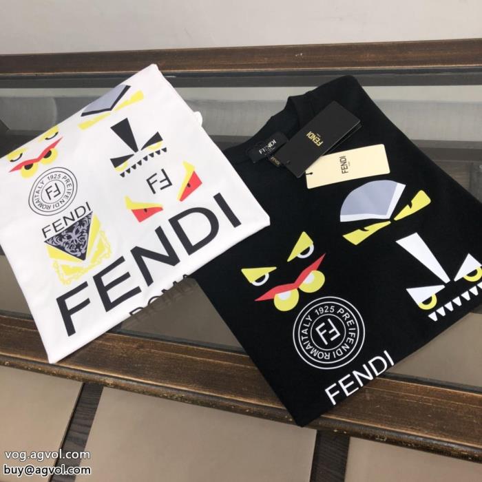 今シーズンは特に人気限定SALEブランド 品 激安 通販フェンディ半袖Tシャツ_0_1
