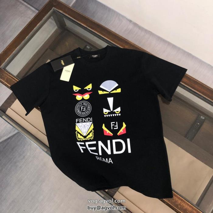今シーズンは特に人気限定SALEブランド 品 激安 通販フェンディ半袖Tシャツ_0_3