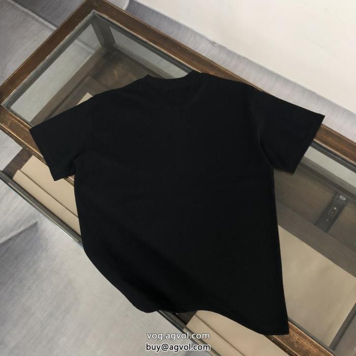 LOEWEブランド コピー  抜け感のある夏着物オフィスファッション半袖Tシャツ_0_3