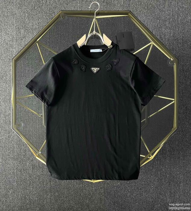 PRADA2024限定新作清涼感通販 ブランド半袖Tシャツ_0_2