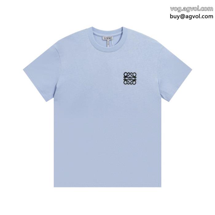 日本未入荷カラーSS23限定版半袖Tシャツブランド スーパー コピー 通販ロエベ_0_2