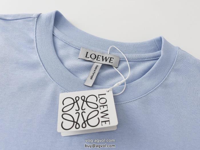 日本未入荷カラーSS23限定版半袖Tシャツブランド スーパー コピー 通販ロエベ_0_4