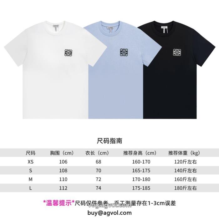 日本未入荷カラーSS23限定版半袖Tシャツブランド スーパー コピー 通販ロエベ_0_5