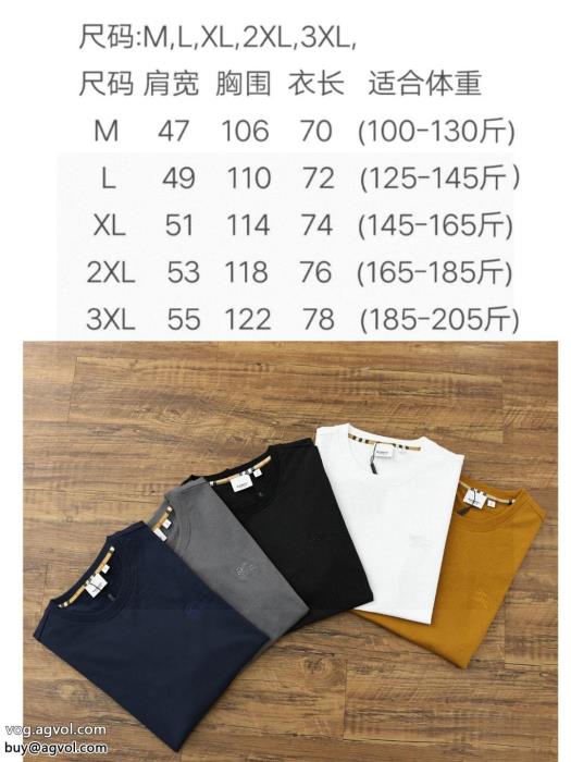 BURBERRY著名人の着用モード感の高いブランド コピー 激安半袖Tシャツ_0_6