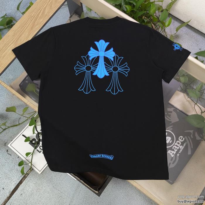CHROME HEARTSブランド コピー  シンプル使える最新とても可愛い半袖Tシャツ_0_2