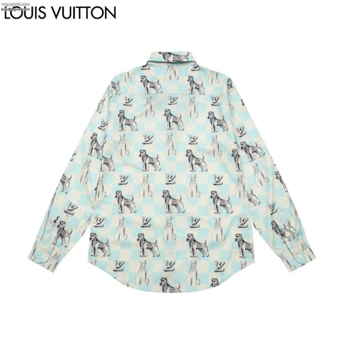 LOUIS VUITTONブランド アクセサリー 激安残り僅か大人の色味長袖シャツ_0_1