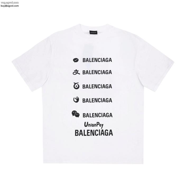 半袖Tシャツコピー ブランド 通販balenciaga大人OK2024SSカワイイ雰囲気_0_3