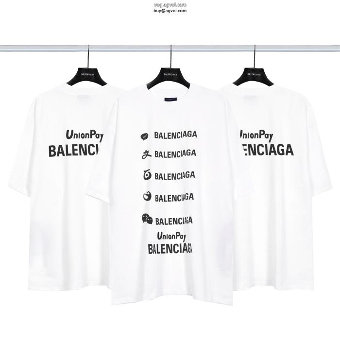 半袖Tシャツコピー ブランド 通販balenciaga大人OK2024SSカワイイ雰囲気_0_4