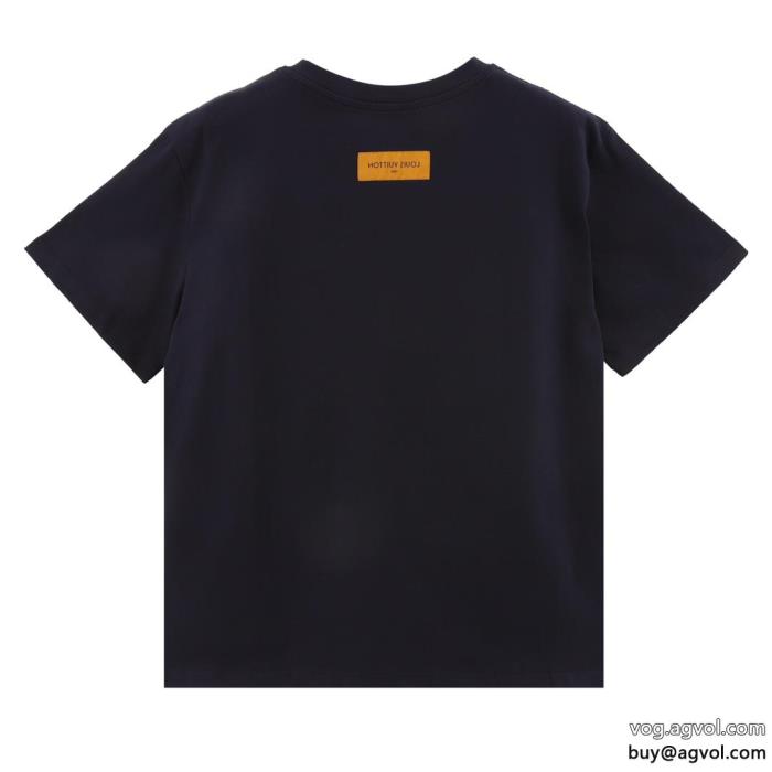 今っぽいトレンド完売必至半袖Tシャツ偽物 ブランド 販売LOUIS VUITTON_0_5