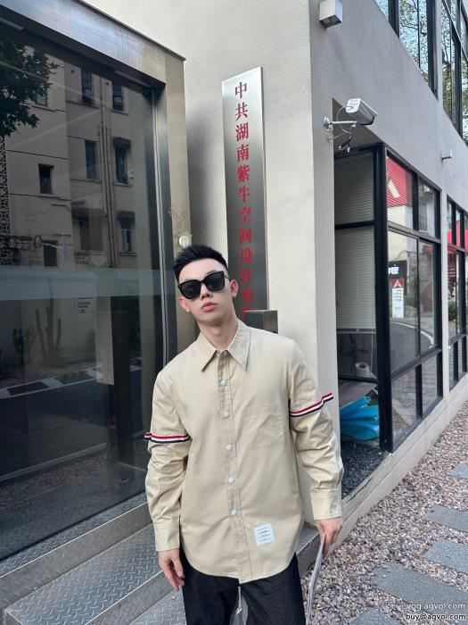 ブランド 偽物 通販長袖シャツ2024新作新品即発送可 2022-23THOM BROWNE_0_1