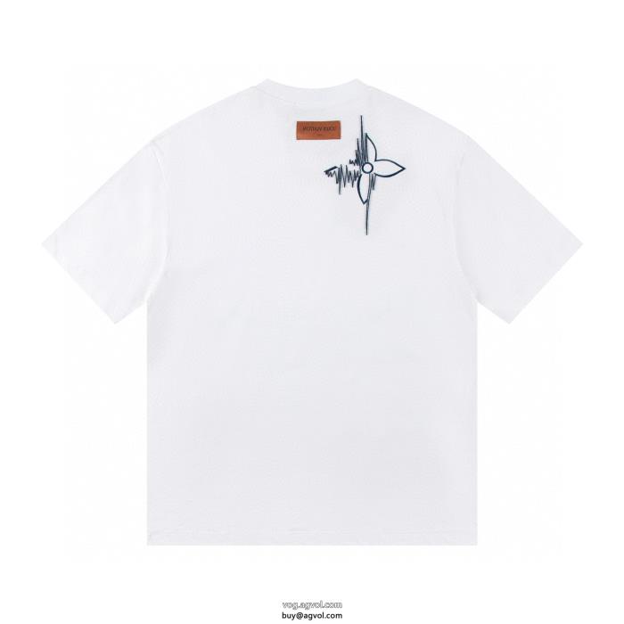 LOUIS VUITTONブランド 偽物人気商品イベント2024新作半袖Tシャツ_0_0